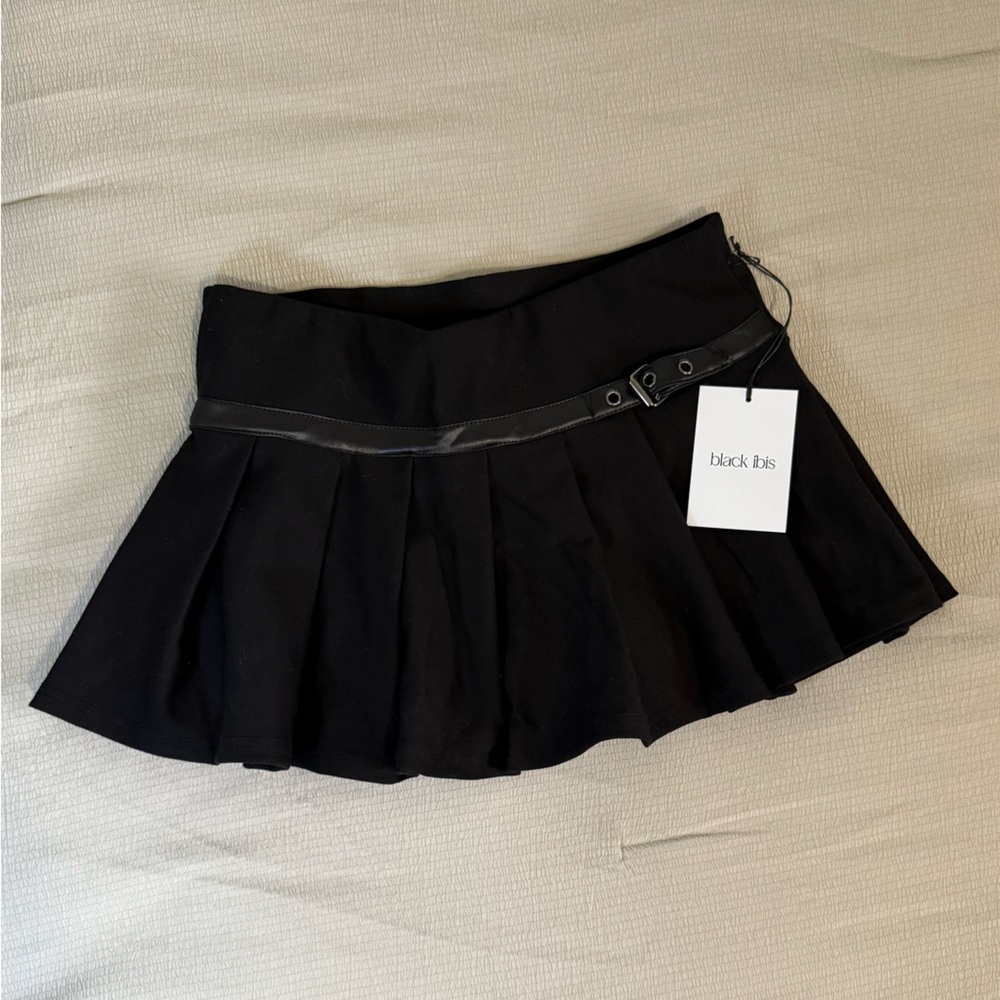 Black Ibis Black Mini Skirt
